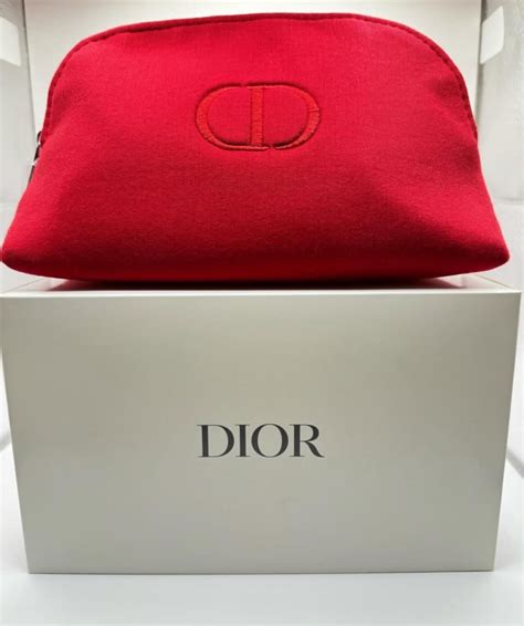 dior red pouch bundle|Dior pouch women.